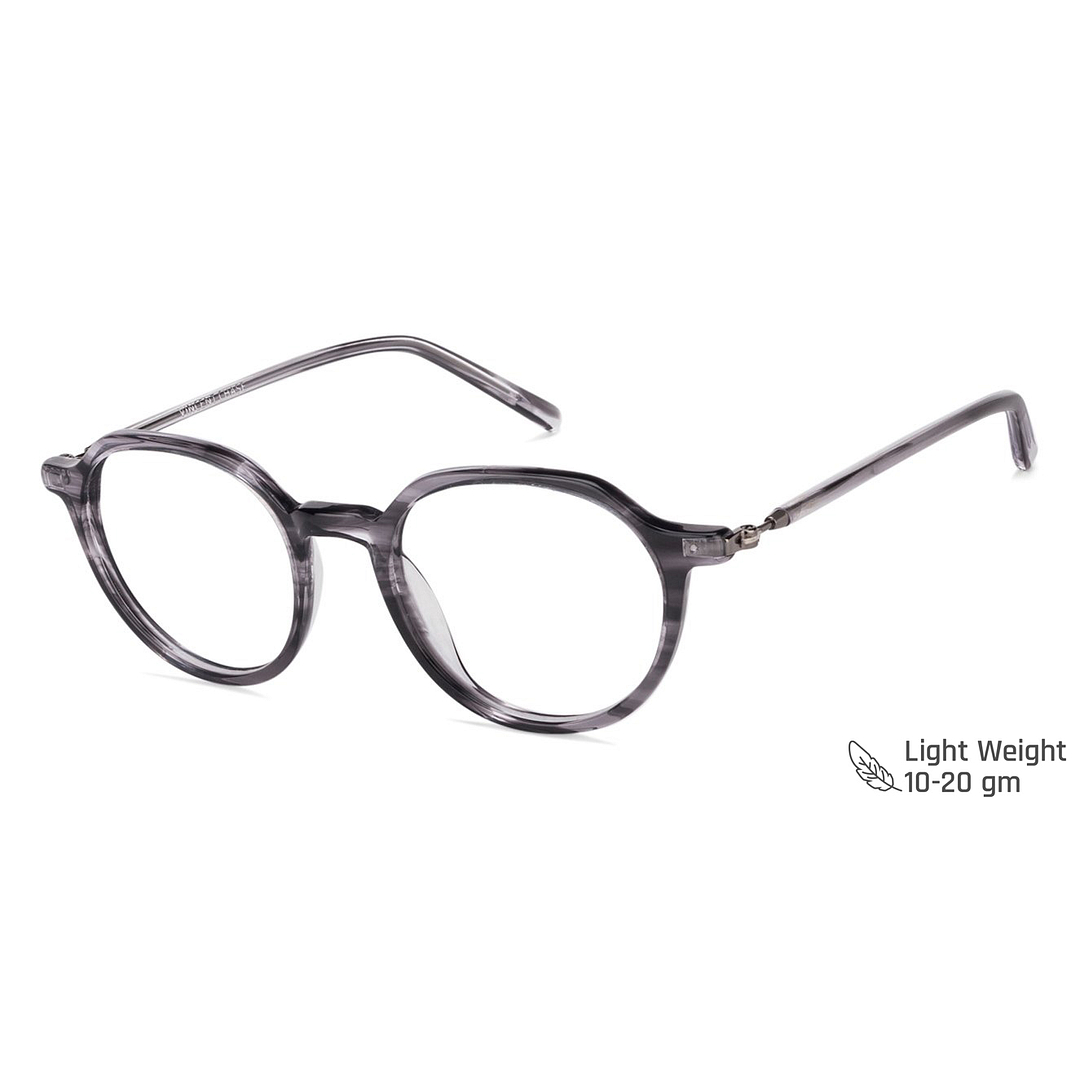 Vincent Chase Online Light Gray Full Rim Geometric right side