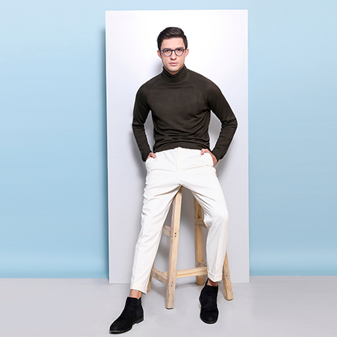 Vincent Chase Online Sky Blue Full Rim Geometric right side