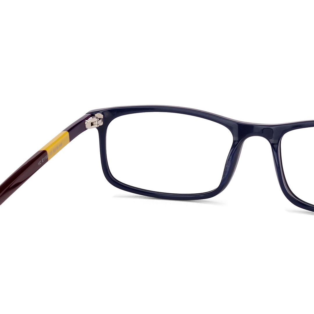 Vincent Chase Online Sky Blue Full Rim Rectangle left side