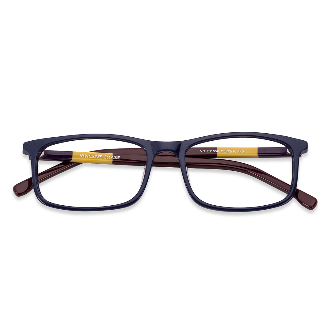 Vincent Chase Online Sky Blue Full Rim Rectangle right side