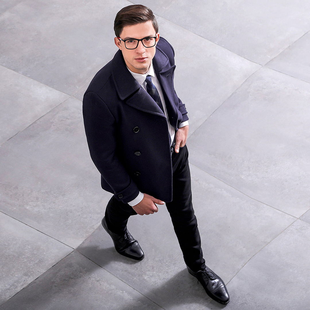 Vincent Chase Online Black Full Rim Square right side
