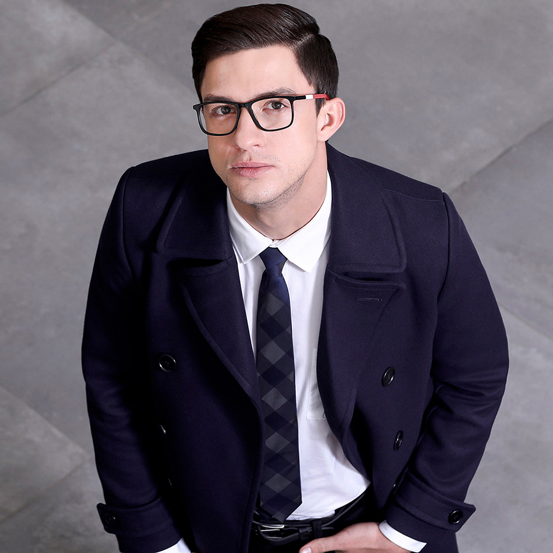 Vincent Chase Online Black Full Rim Square left side