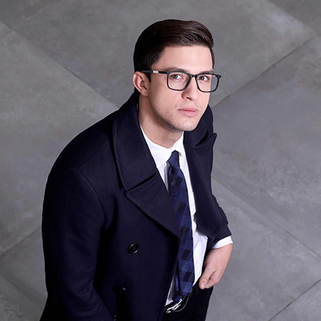 Vincent Chase Online Black Full Rim Square right side