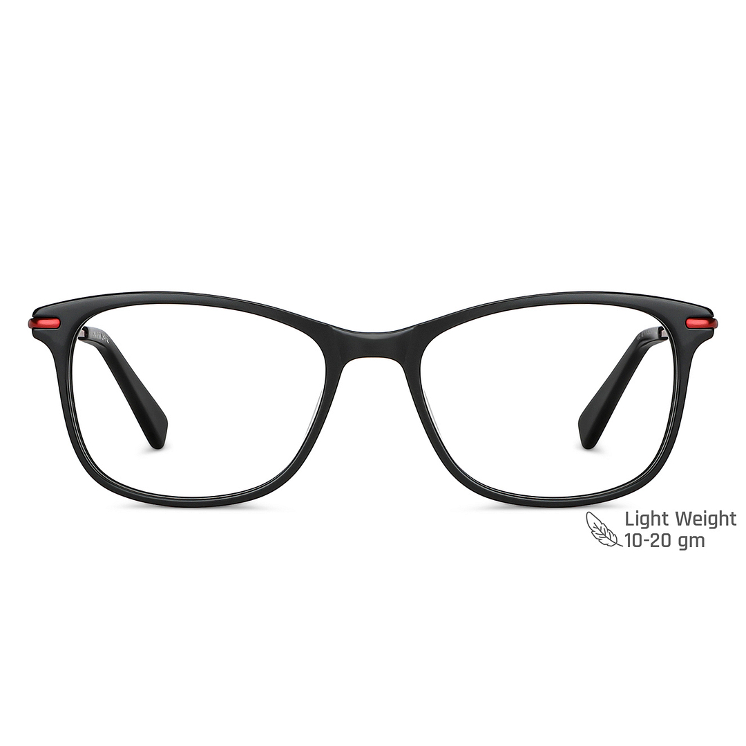 Vincent Chase Online Black Full Rim Rectangle left side