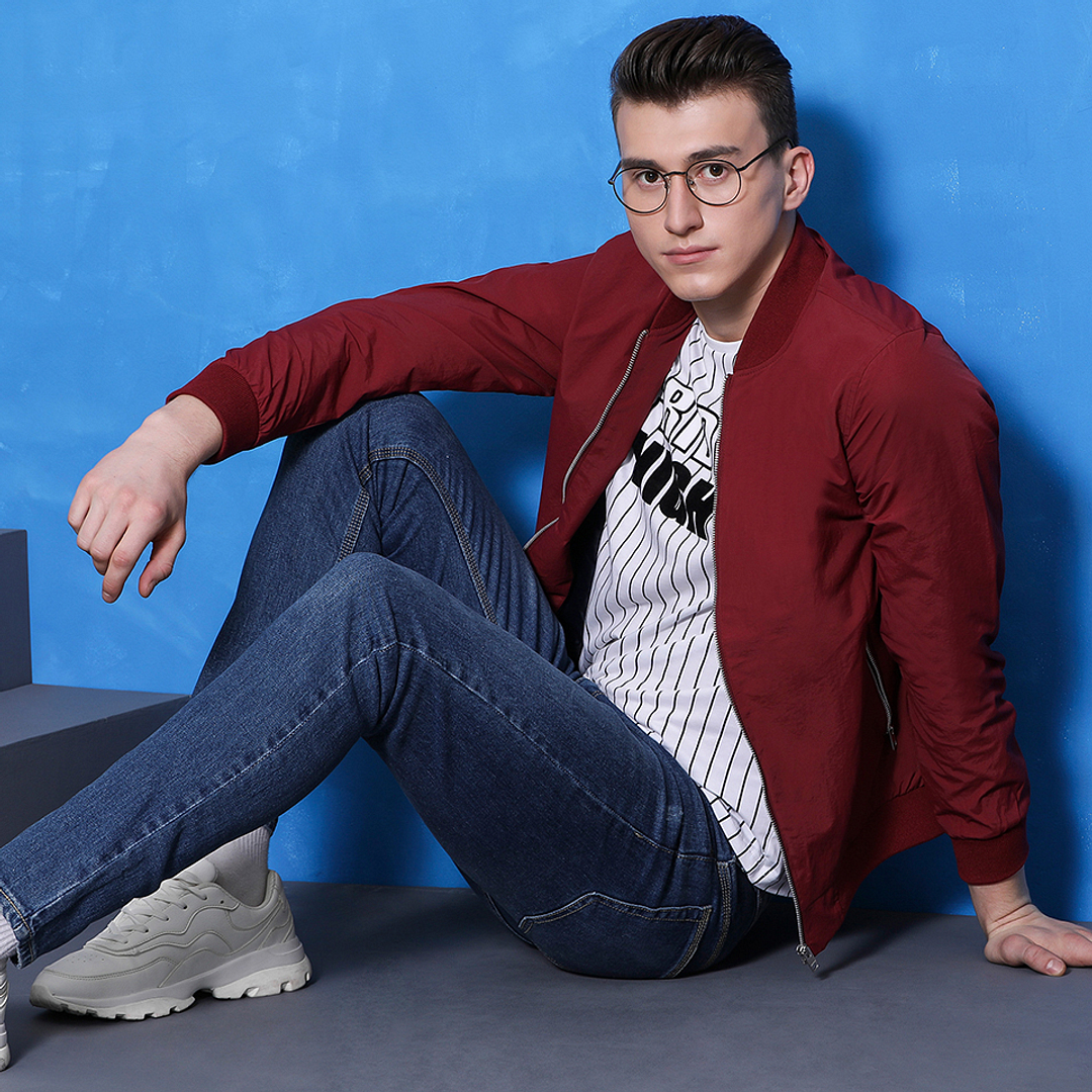 Vincent Chase Online Mid Gunmetal Full Rim Round left side