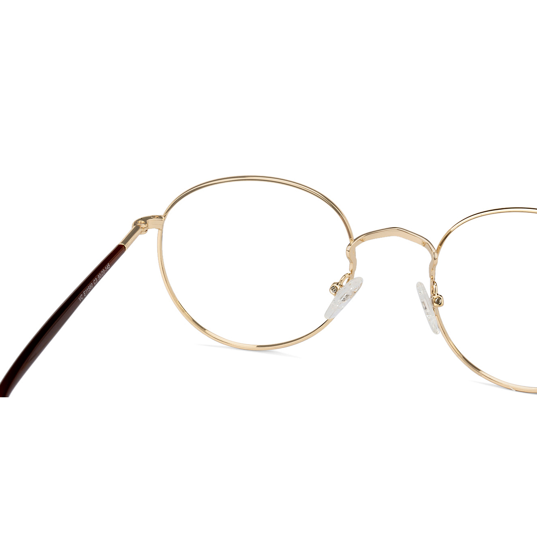 Vincent Chase Online Gold Full Rim Round left side
