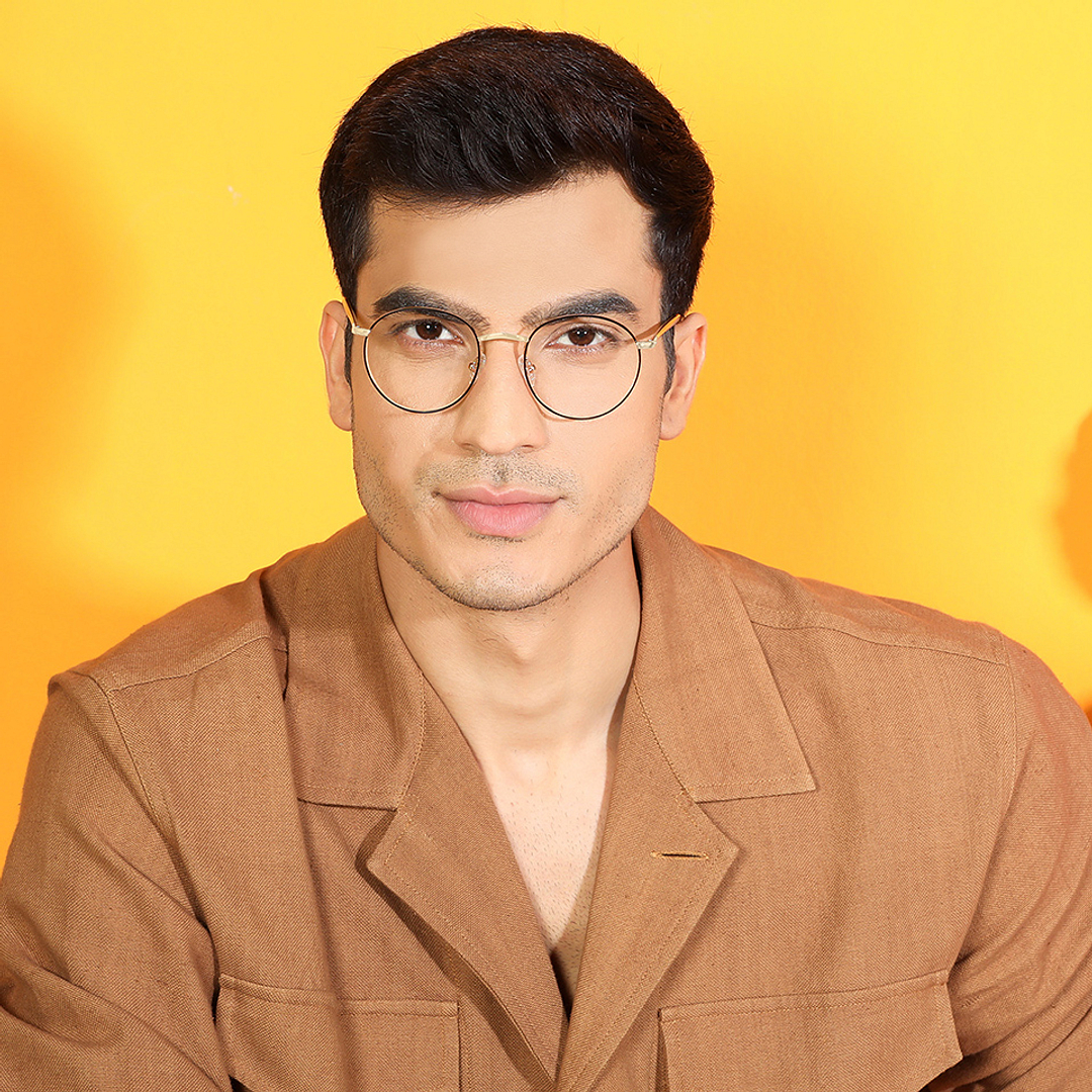 Vincent Chase Online Gold Full Rim Round left side