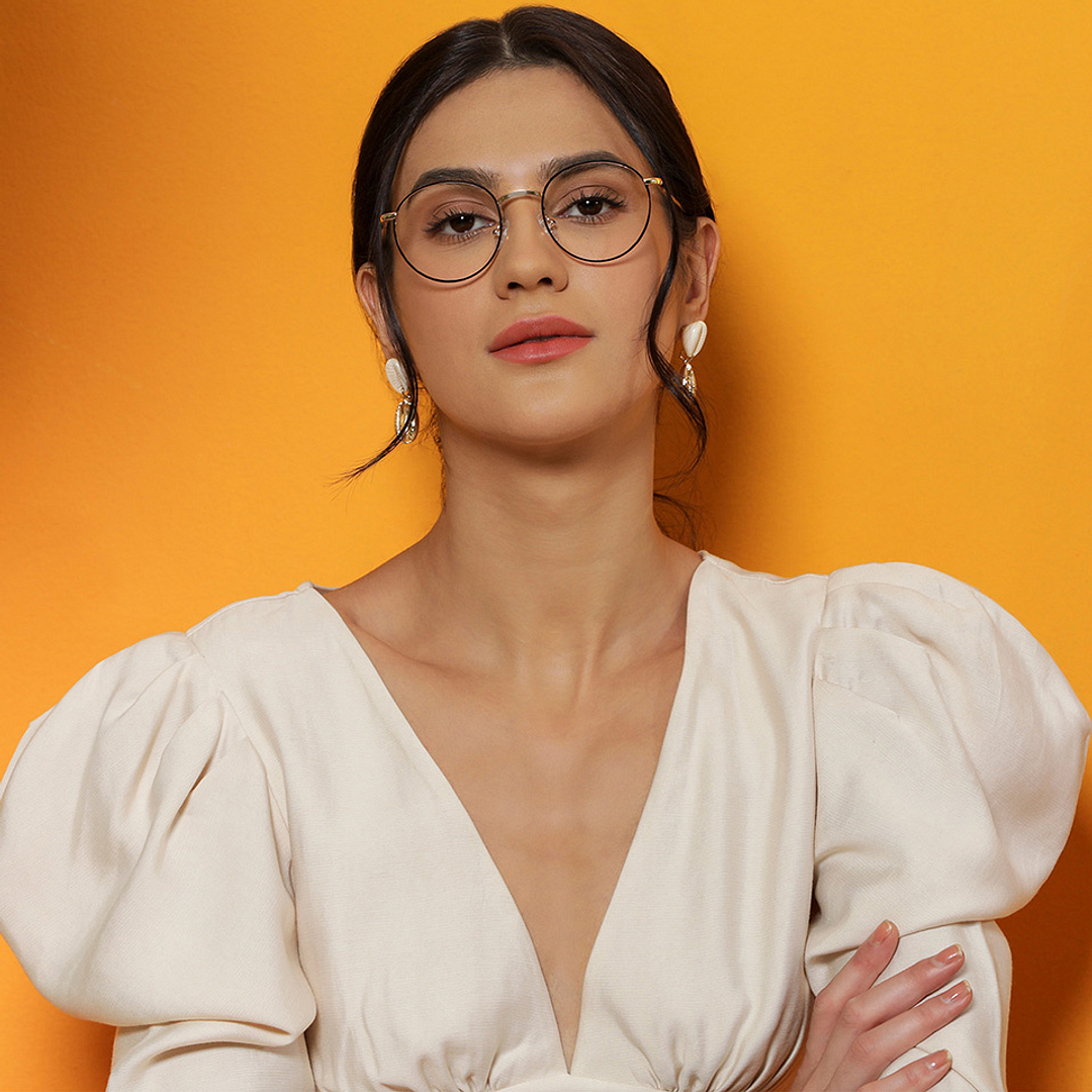 Vincent Chase Online Gold Full Rim Round left side