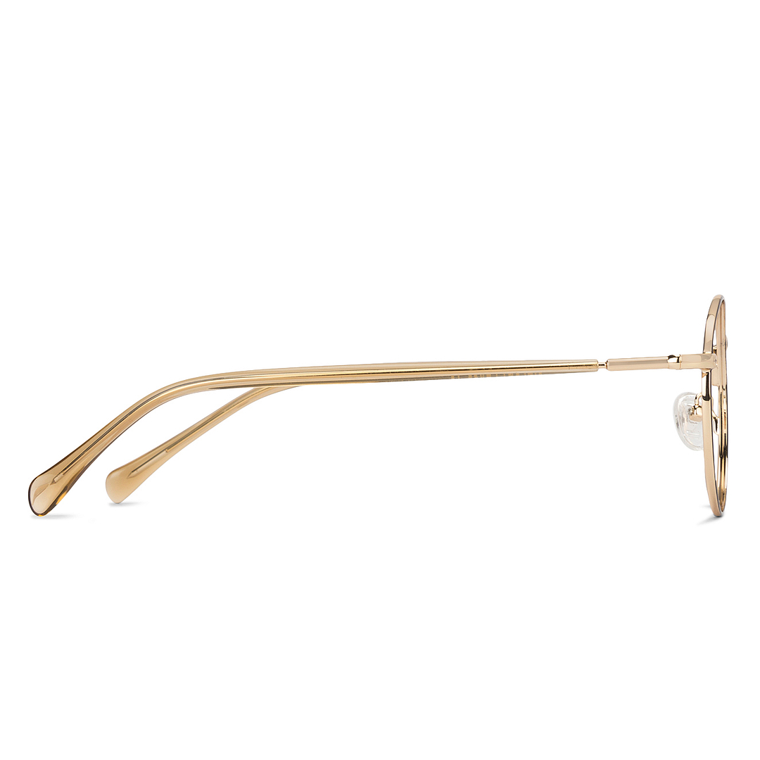 Vincent Chase Online Gold Full Rim Round left side