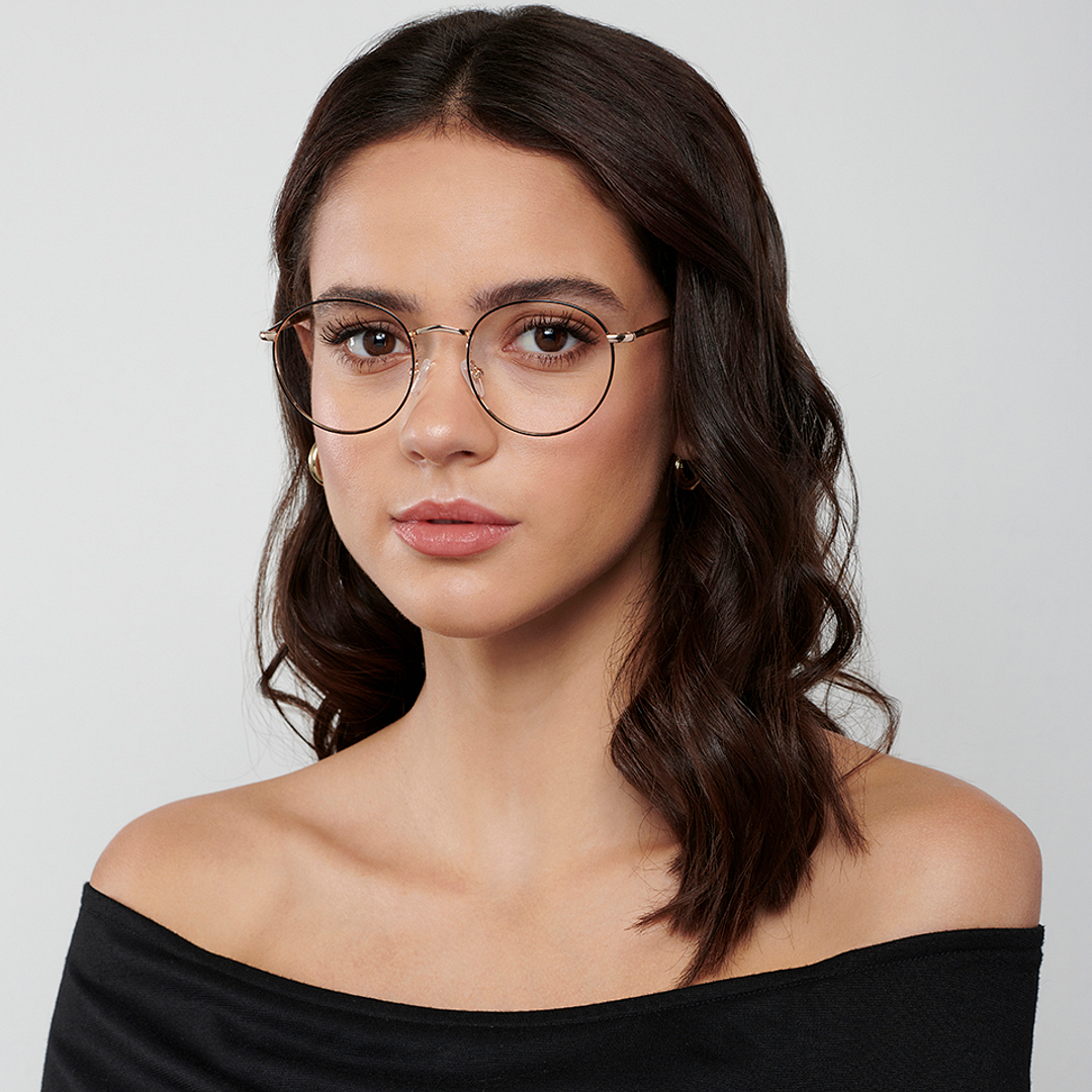 Vincent Chase Online Black Full Rim Round right side