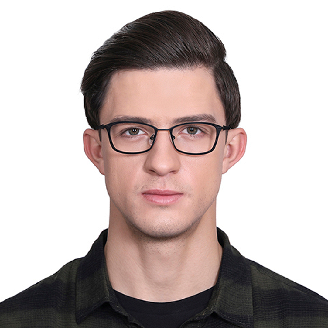 Vincent Chase Online Black Full Rim Rectangle right side