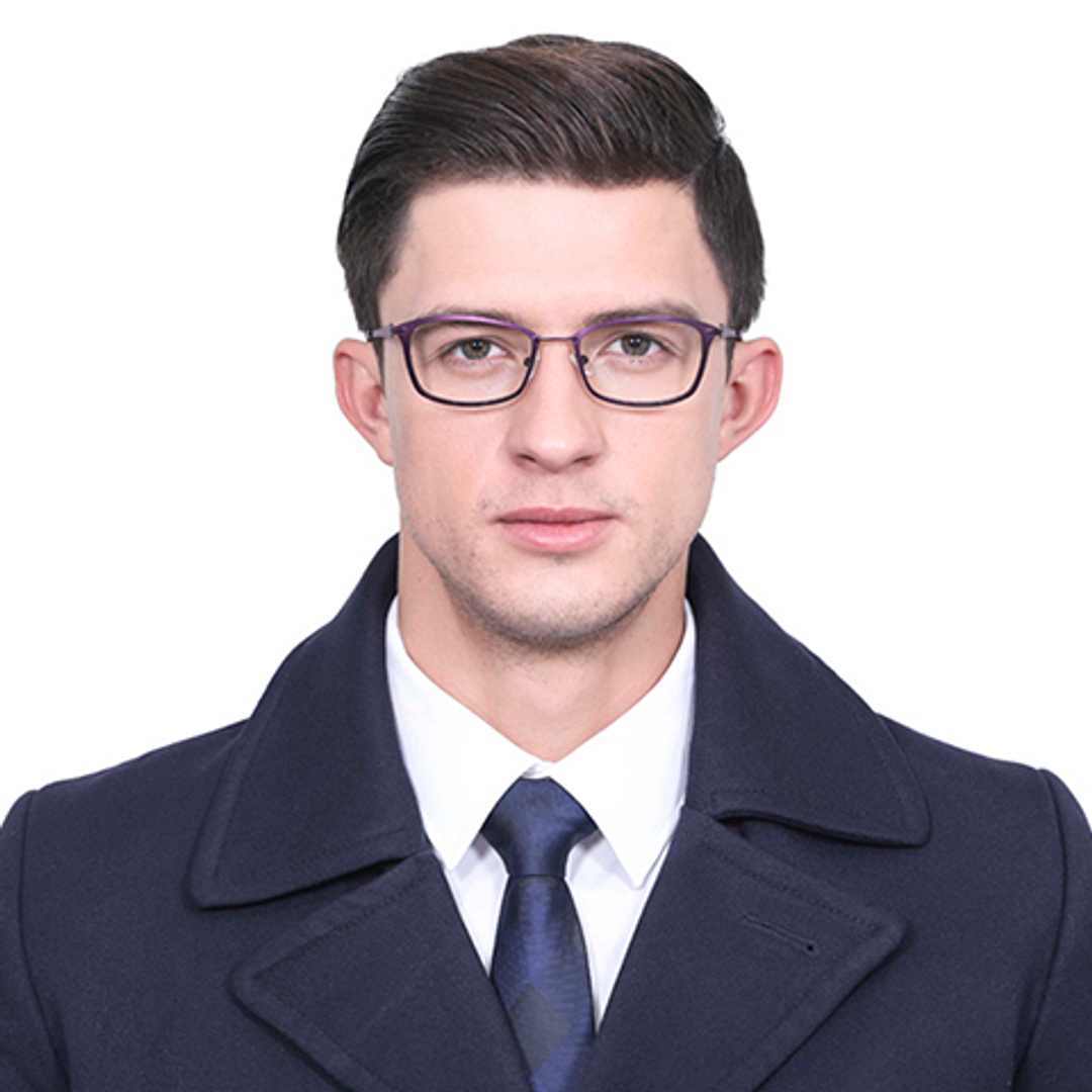 Vincent Chase Online Purple Full Rim Rectangle right side