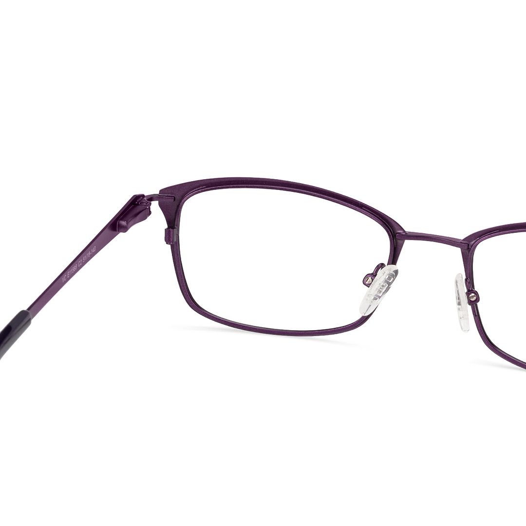 Vincent Chase Online Purple Full Rim Rectangle left side