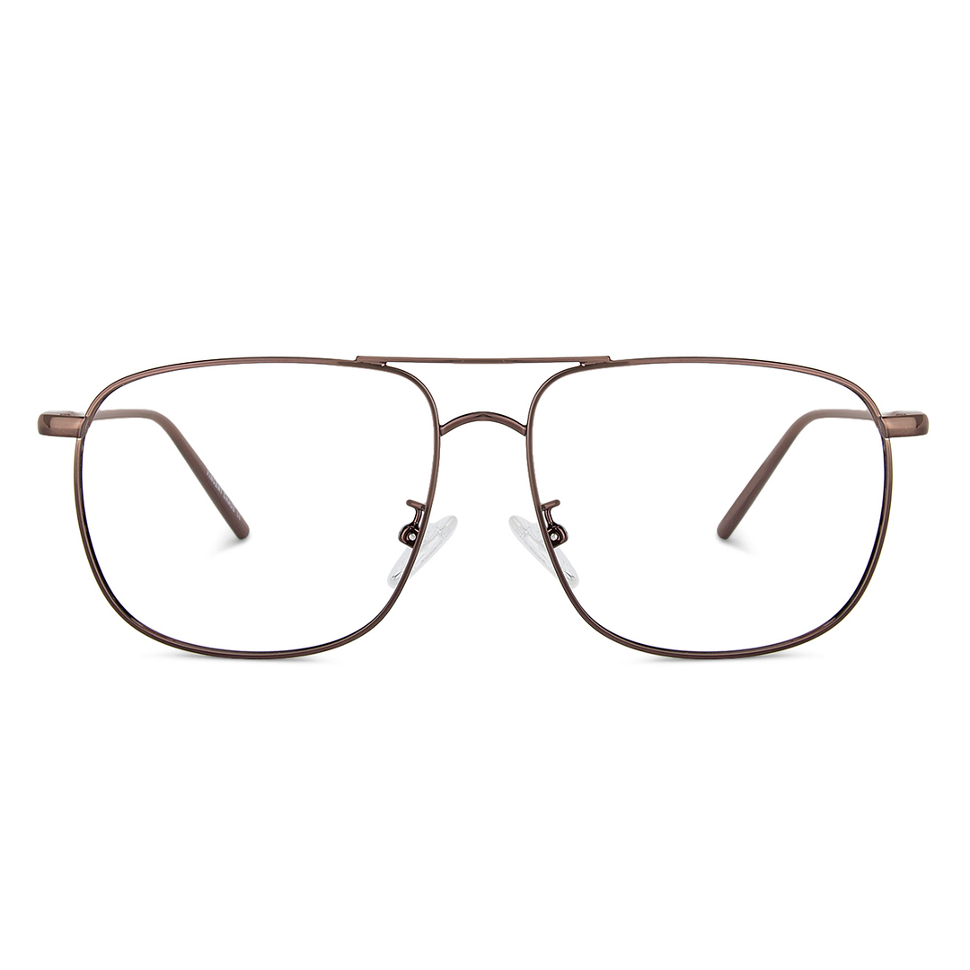 Vincent Chase Online Dark Brown Full Rim Aviator right side