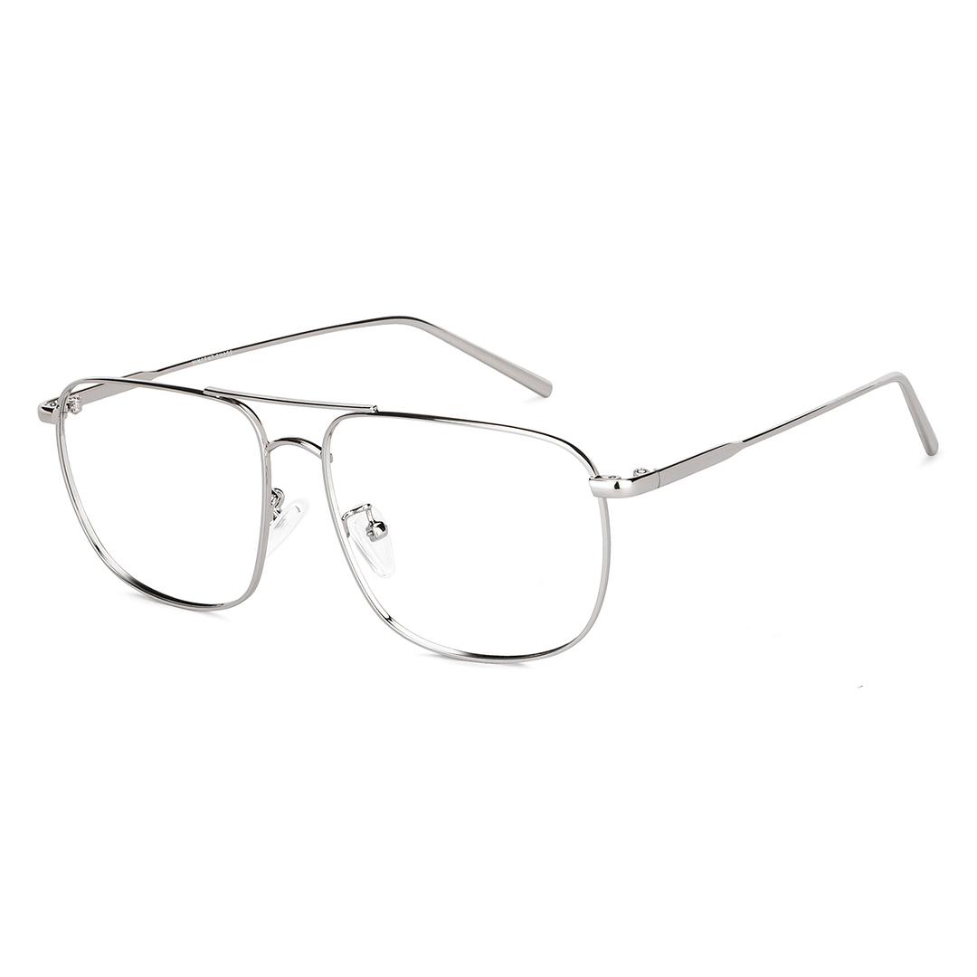 Vincent Chase Online Silver Full Rim Aviator right side