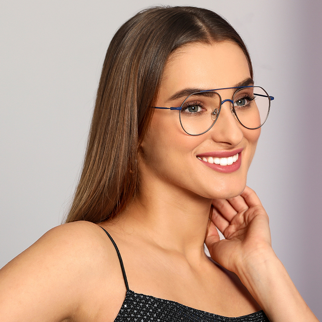 Vincent Chase Online Demi Full Rim Aviator left side