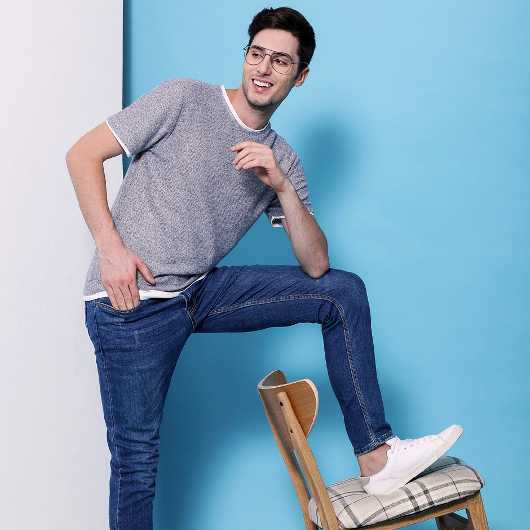 Vincent Chase Online Demi Full Rim Aviator left side