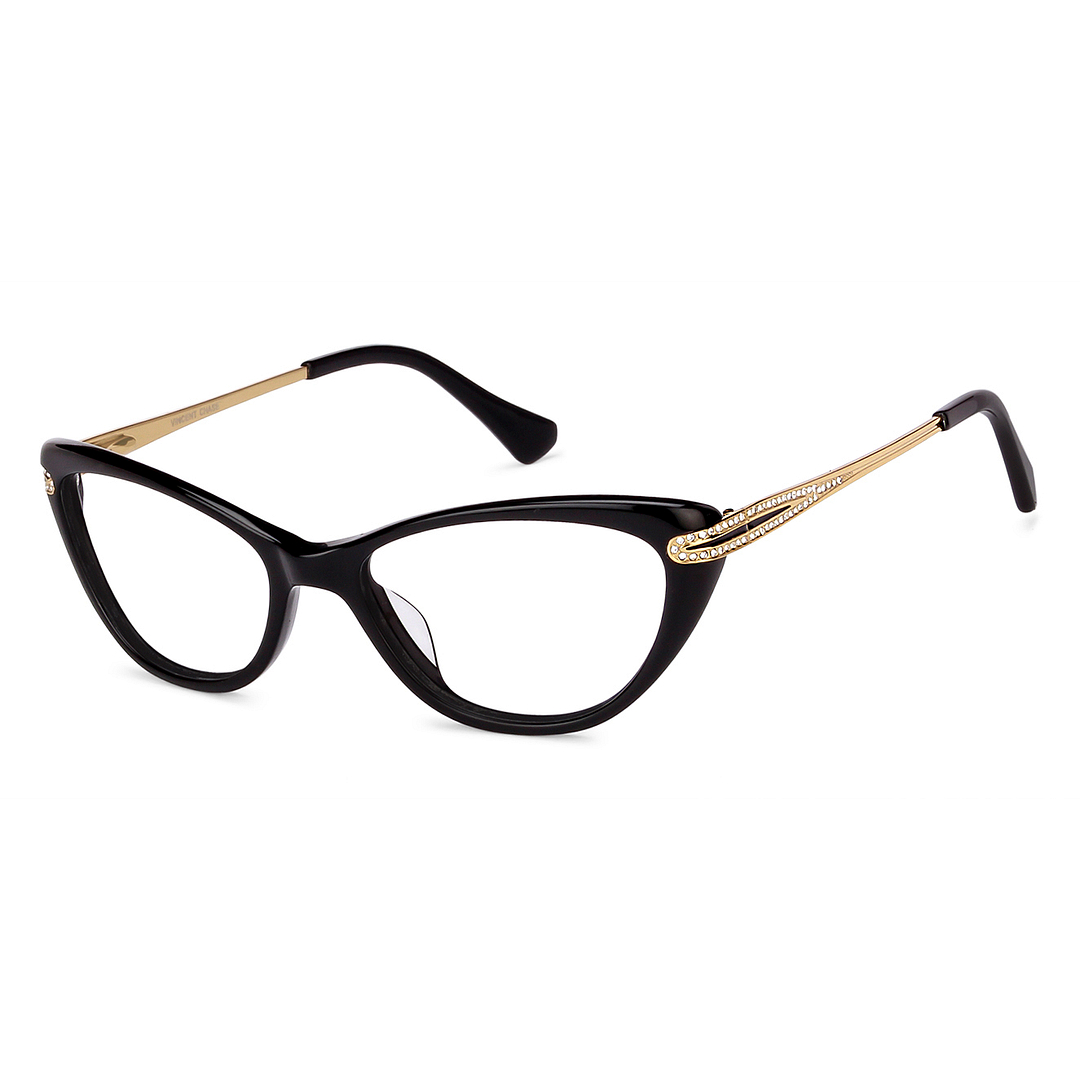 Vincent Chase Online Black Full Rim Cat Eye right side