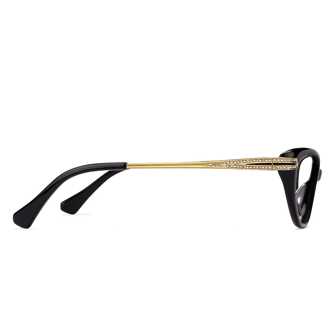 Vincent Chase Online Black Full Rim Cat Eye right side