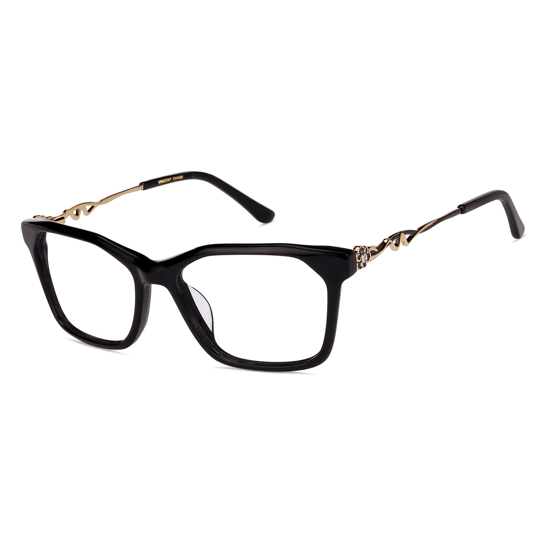 Vincent Chase Online Black Full Rim Square left side