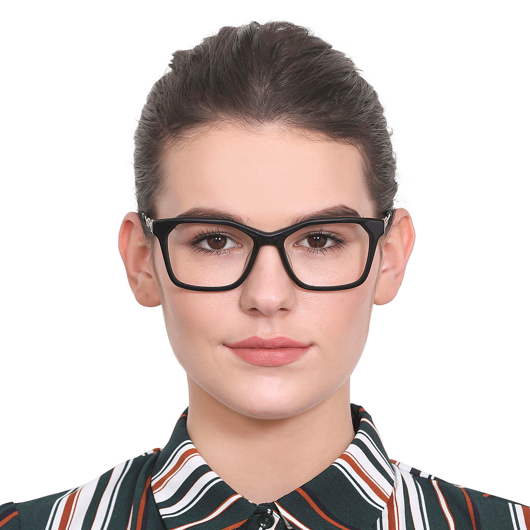 Vincent Chase Online Black Full Rim Square left side