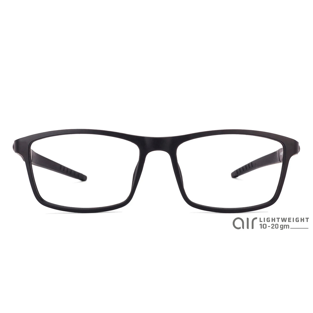 Lenskart Air Online Black Full Rim Rectangle left side