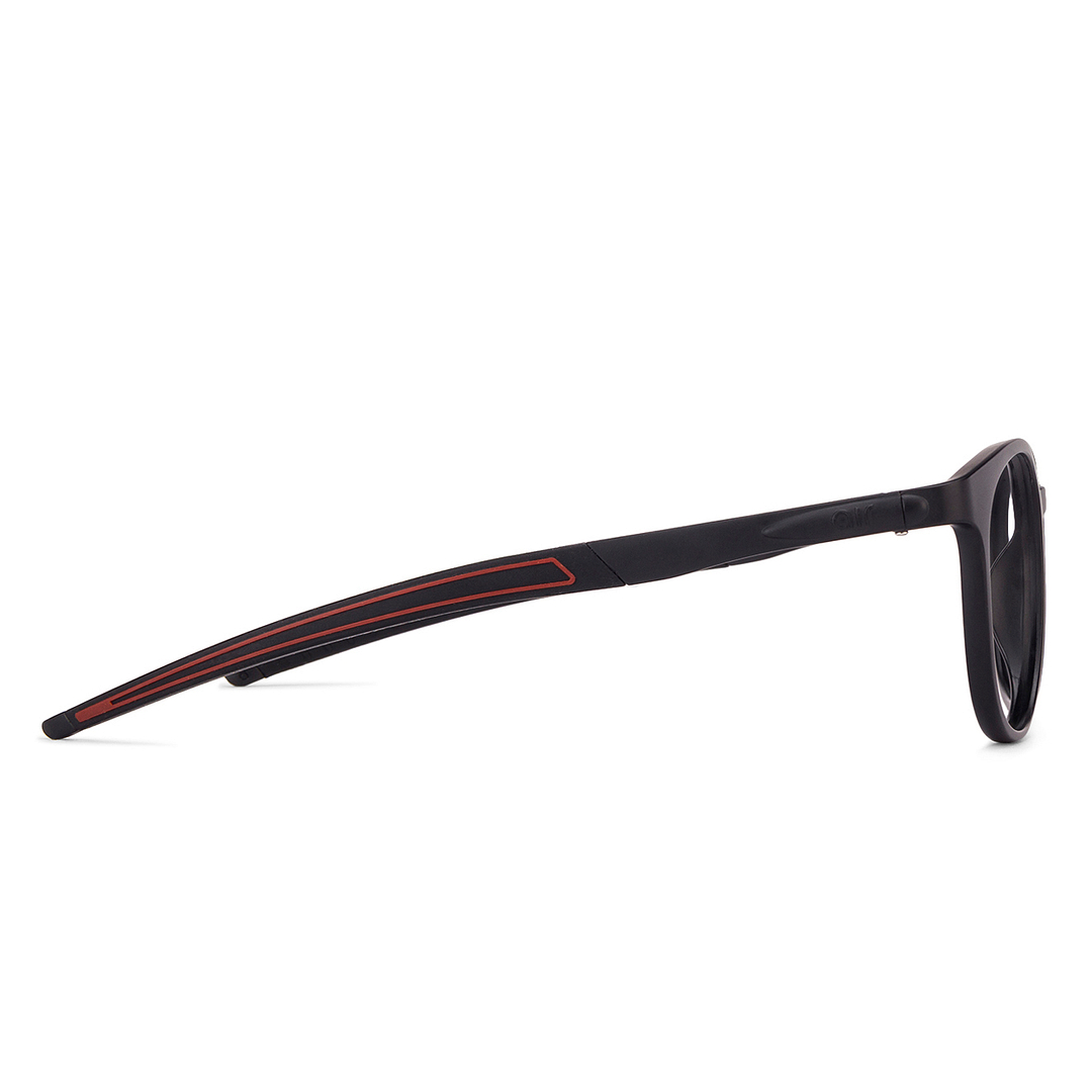 Lenskart Air Online Black Full Rim Round right side