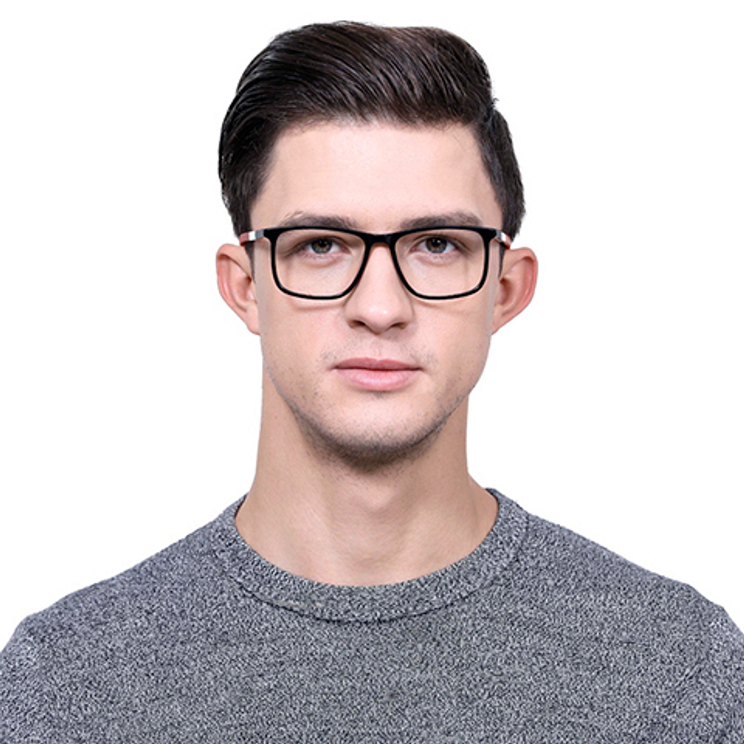 Lenskart Air Online Black Full Rim Round right side