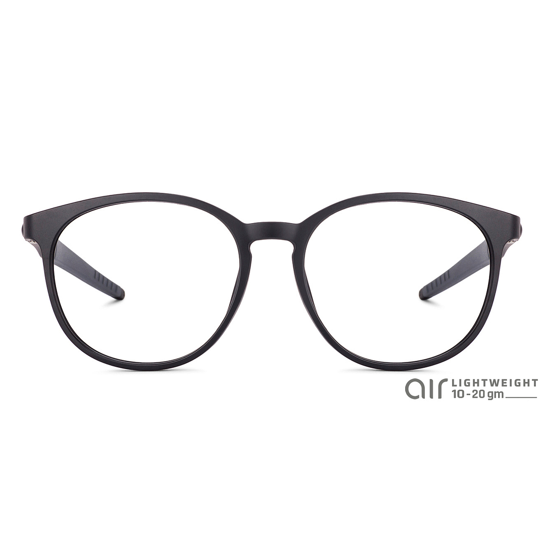 Lenskart Air Online Black Full Rim Round left side
