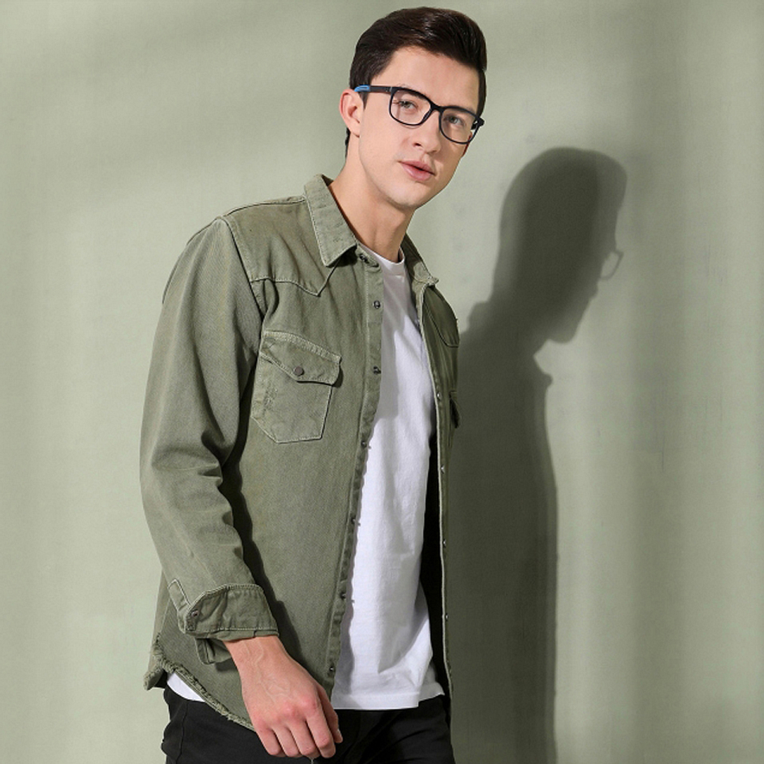 Lenskart Air Online Black Full Rim Round left side