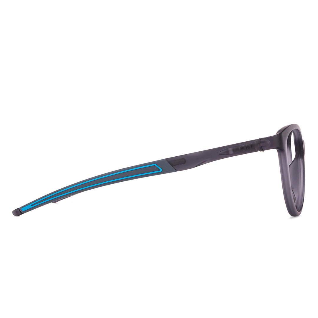 Lenskart Air Online Gray Transparent Full Rim Cat Eye right side