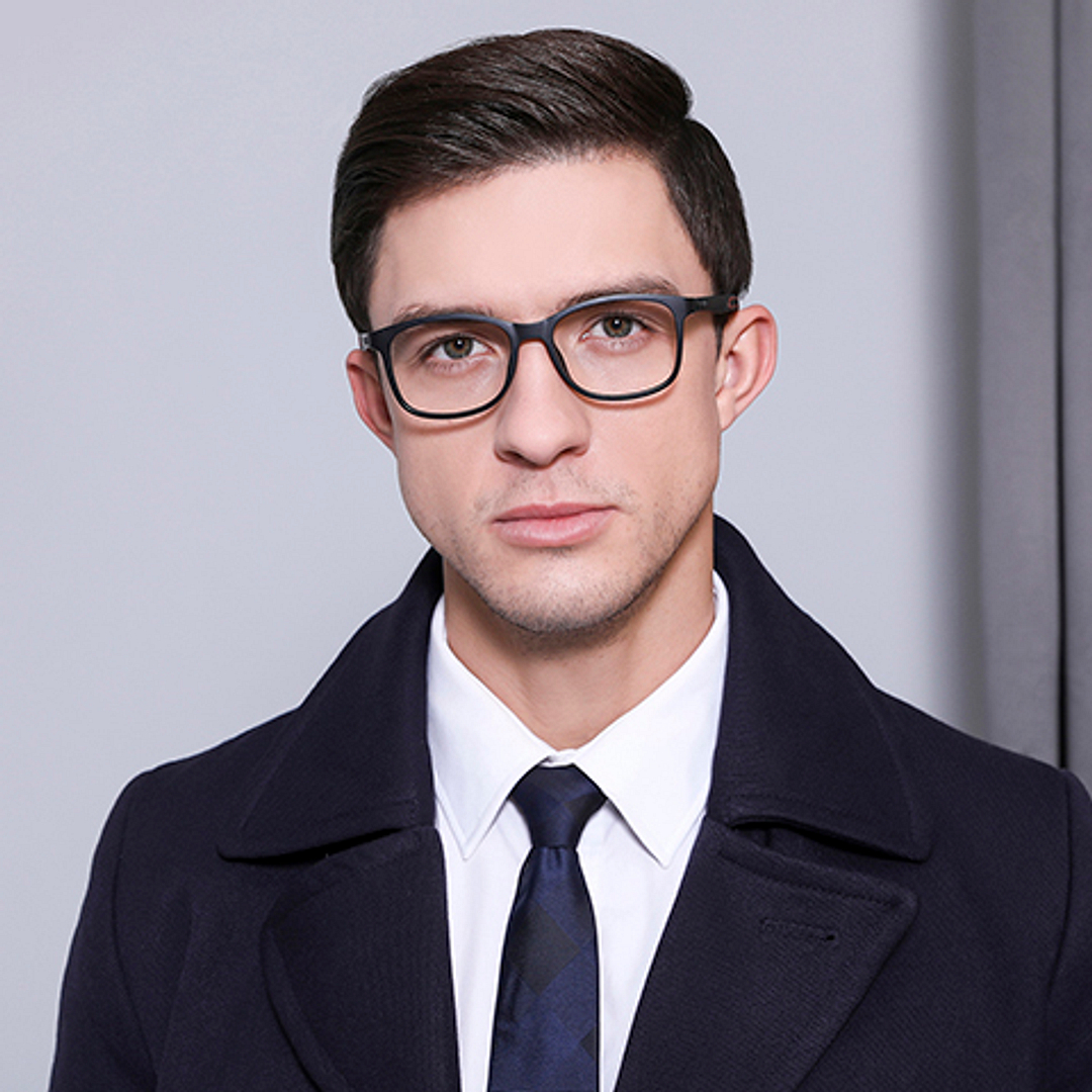 Lenskart Air Online Black Full Rim Square right side