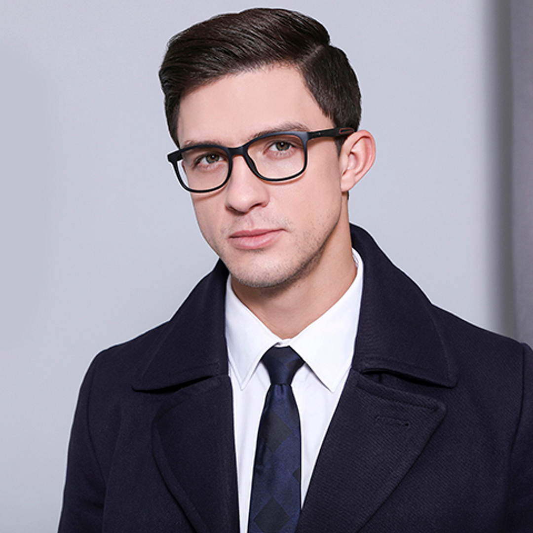 Lenskart Air Online Black Full Rim Square right side