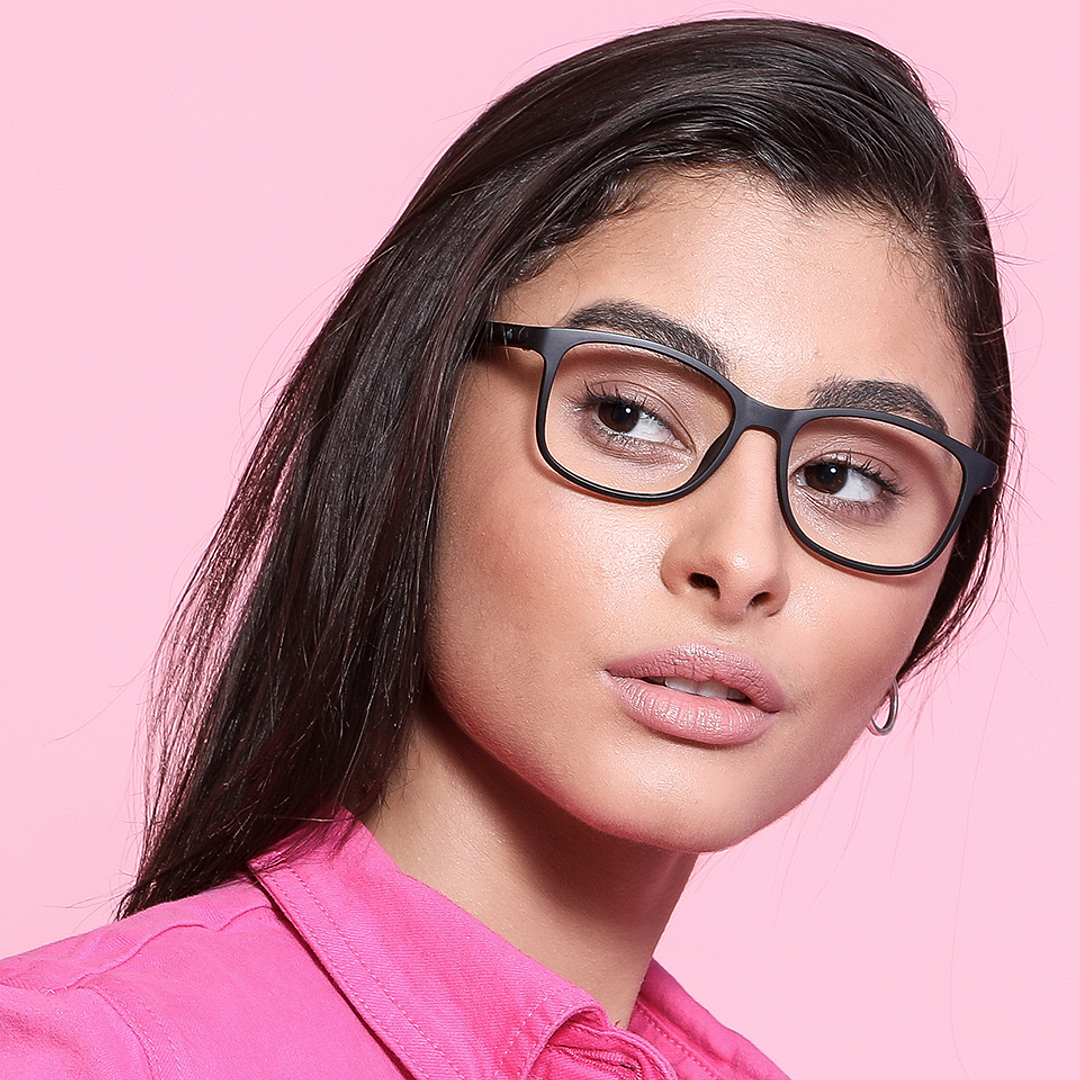 Lenskart Air Online Black Full Rim Square right side