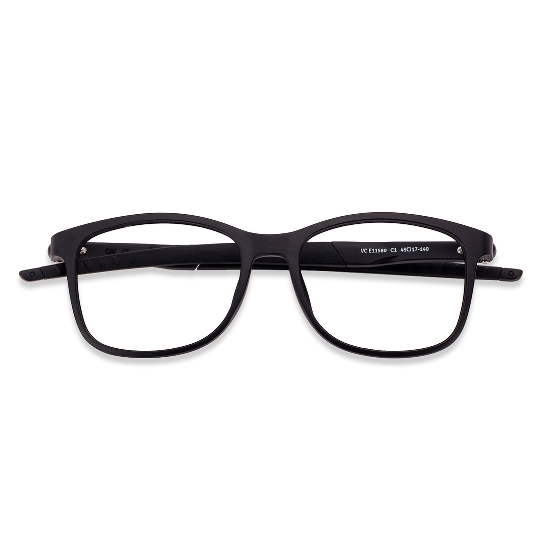 Lenskart Air Online Black Full Rim Square left side