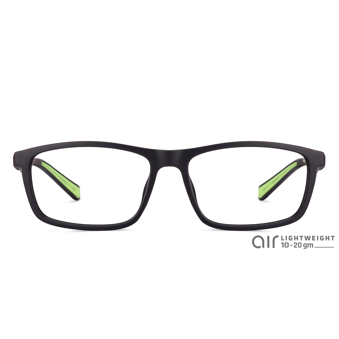 Lenskart Air Online Black Full Rim Rectangle right side