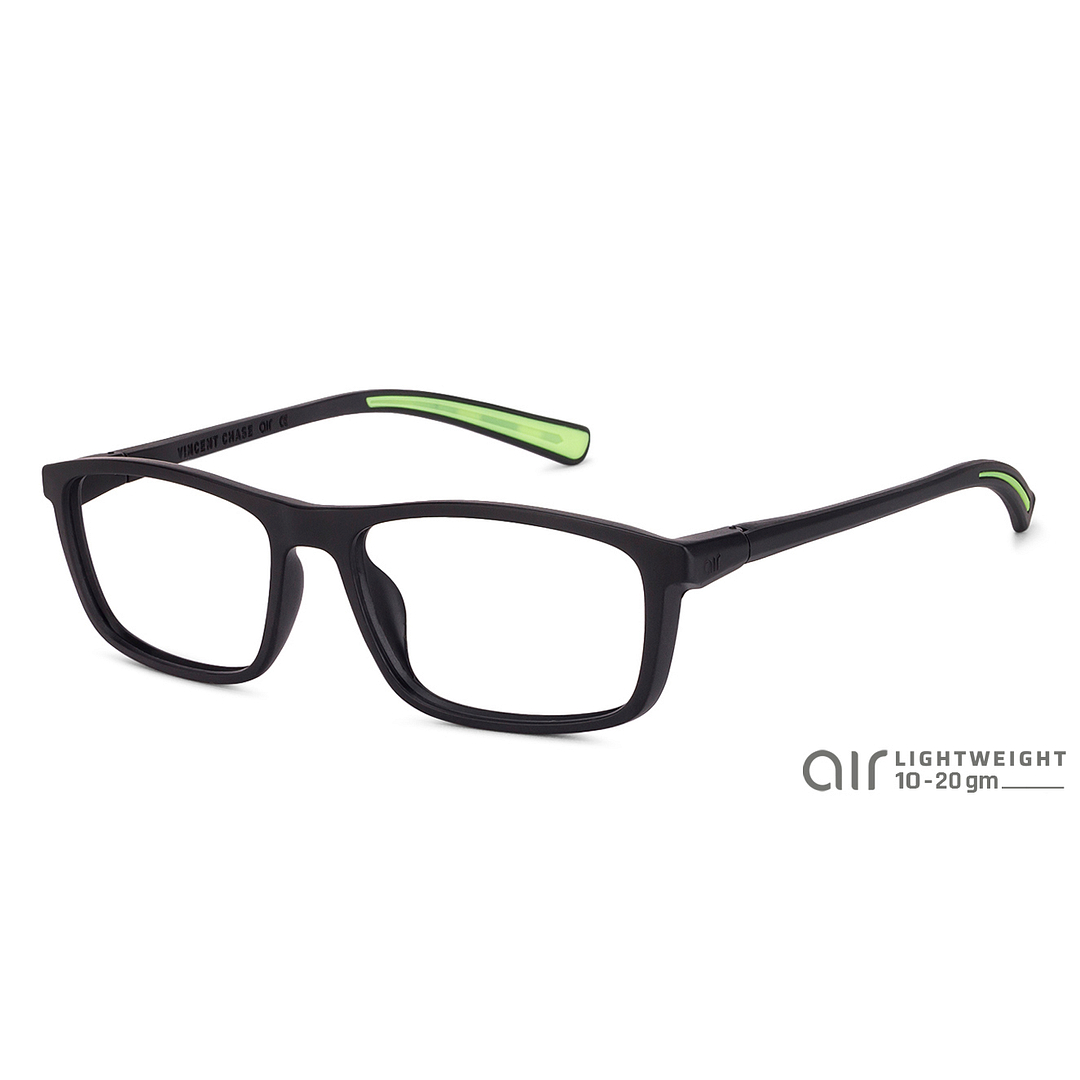 Lenskart Air Online Black Full Rim Rectangle right side