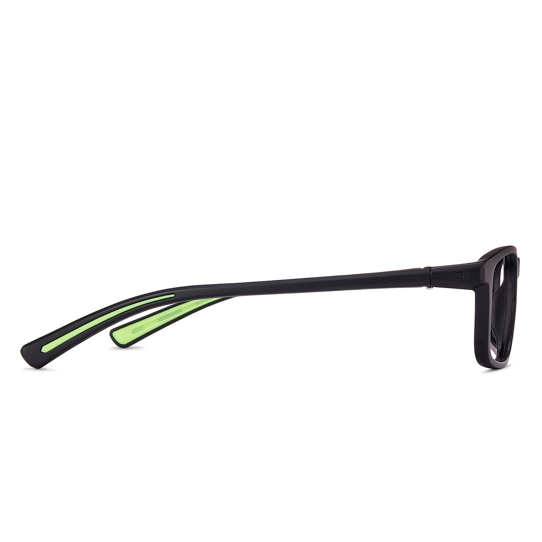 Lenskart Air Online Black Full Rim Rectangle left side
