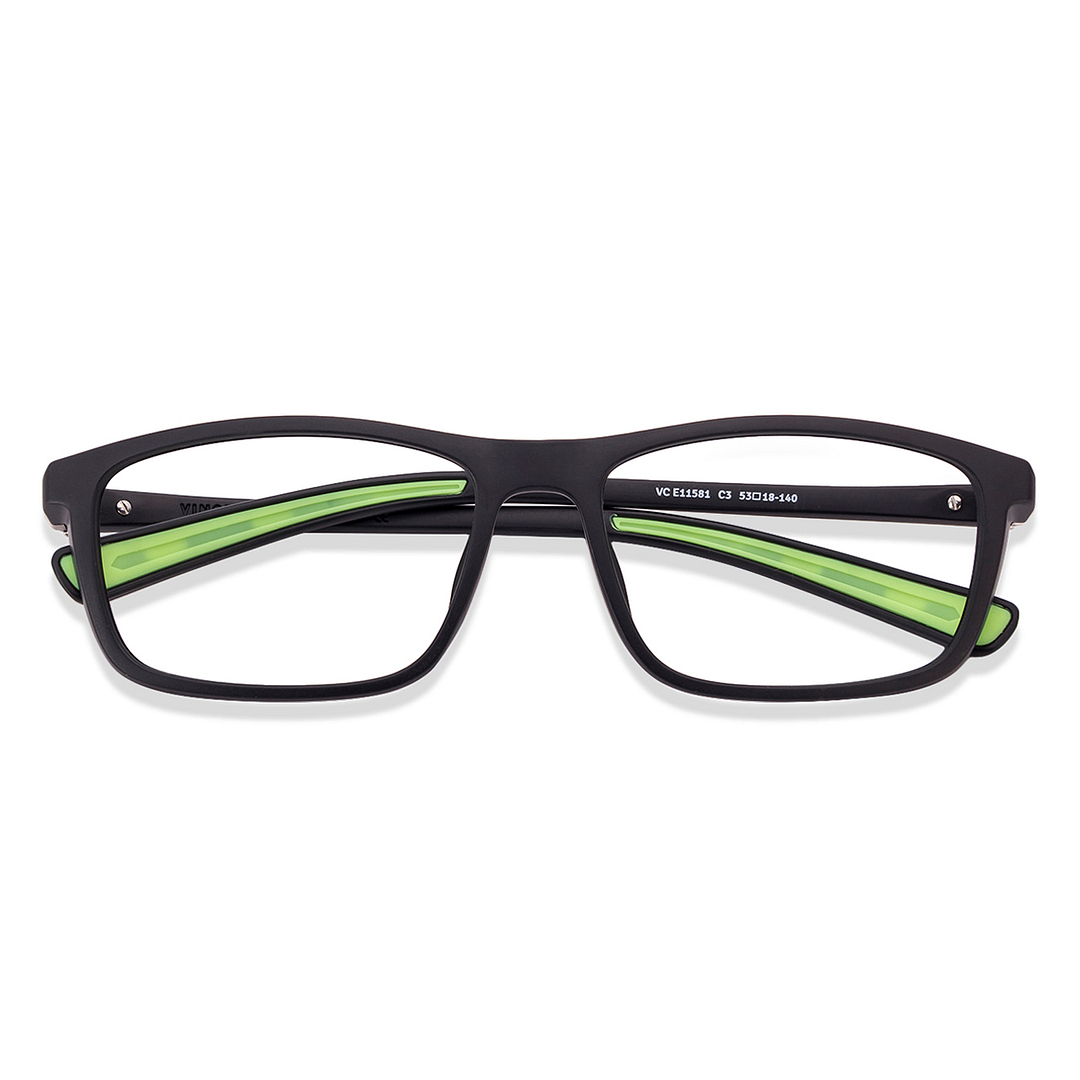 Lenskart Air Online Black Full Rim Rectangle right side
