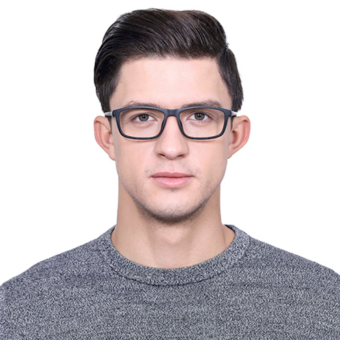 Lenskart Air Online Black Full Rim Rectangle right side