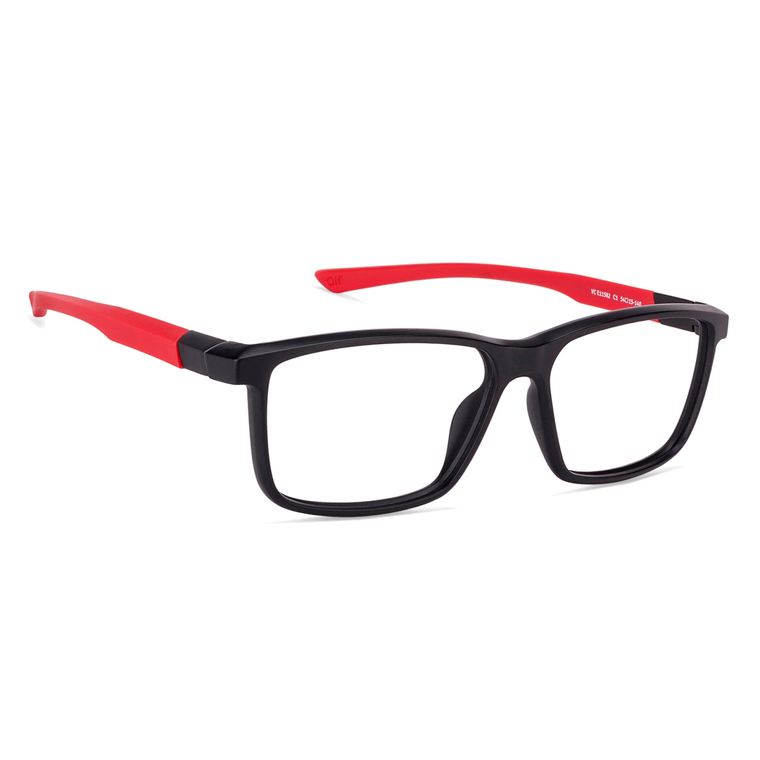 Lenskart Air Online Black Full Rim Rectangle right side