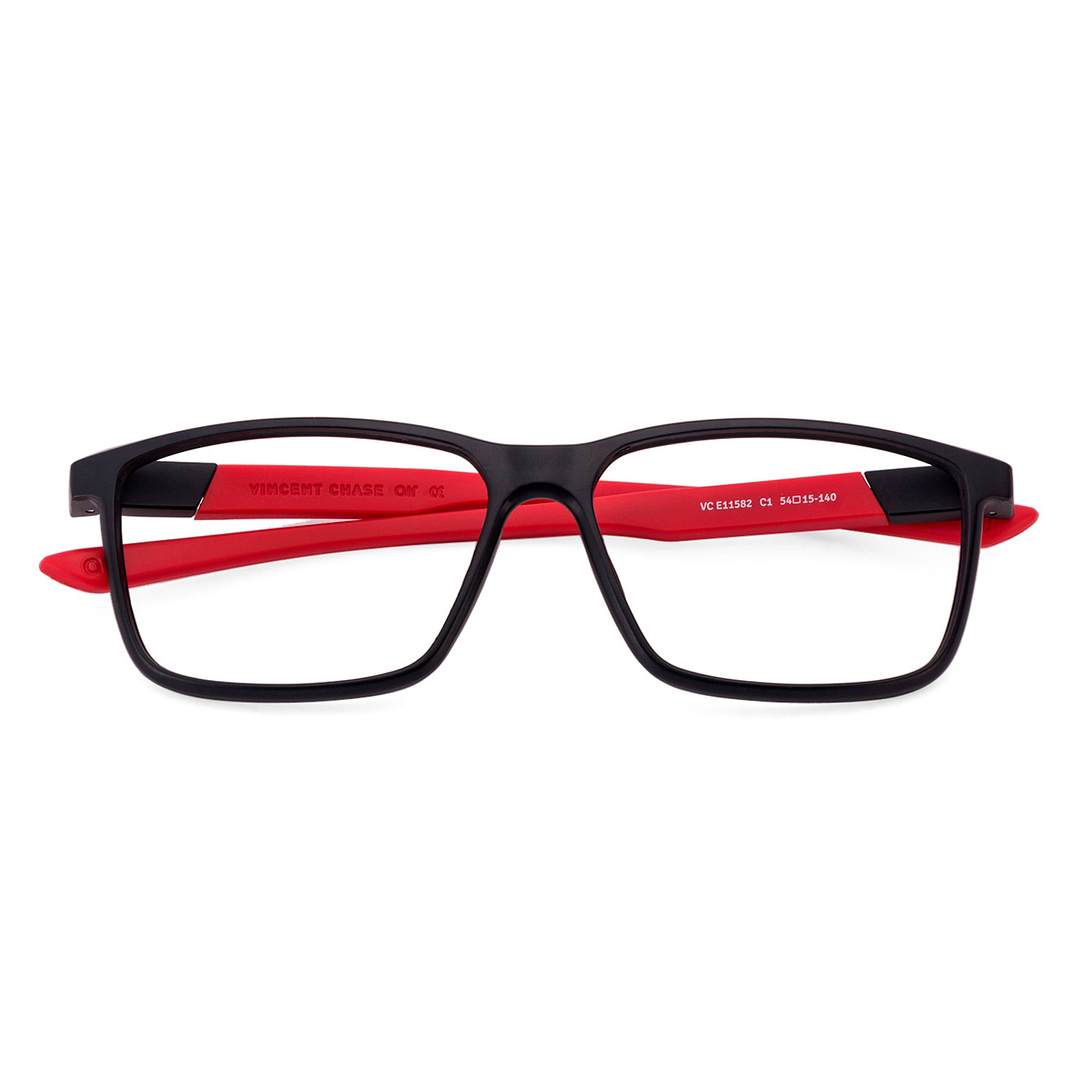 Lenskart Air Online Black Full Rim Rectangle left side