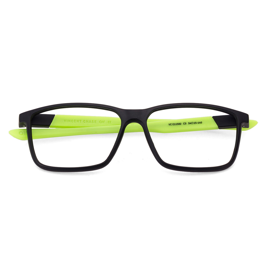 Lenskart Air Online Black Full Rim Rectangle left side