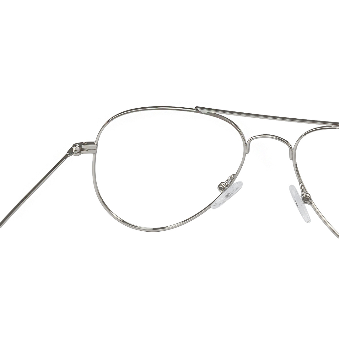 Vincent Chase Online Silver Full Rim Aviator right side