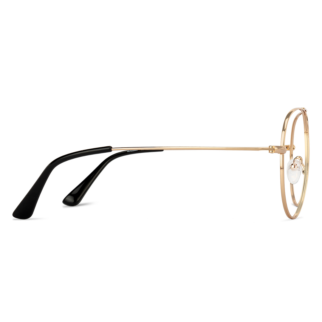 Vincent Chase Online Gold Full Rim Aviator right side