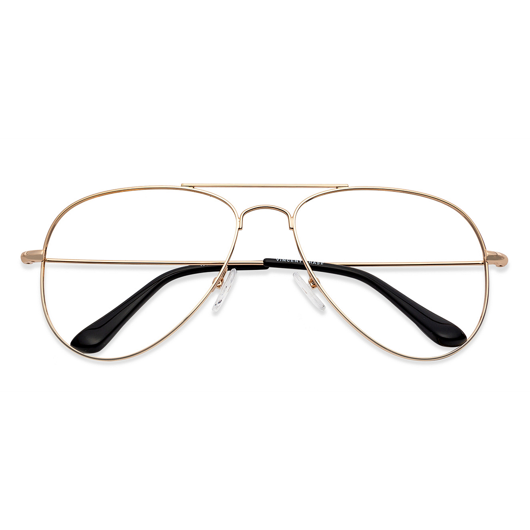 Vincent Chase Online Gold Full Rim Aviator right side