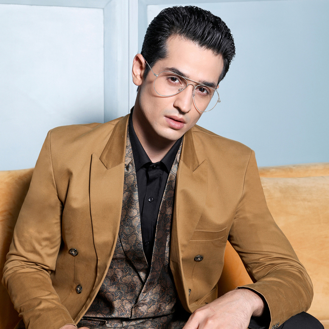 Vincent Chase Online Silver Full Rim Aviator left side