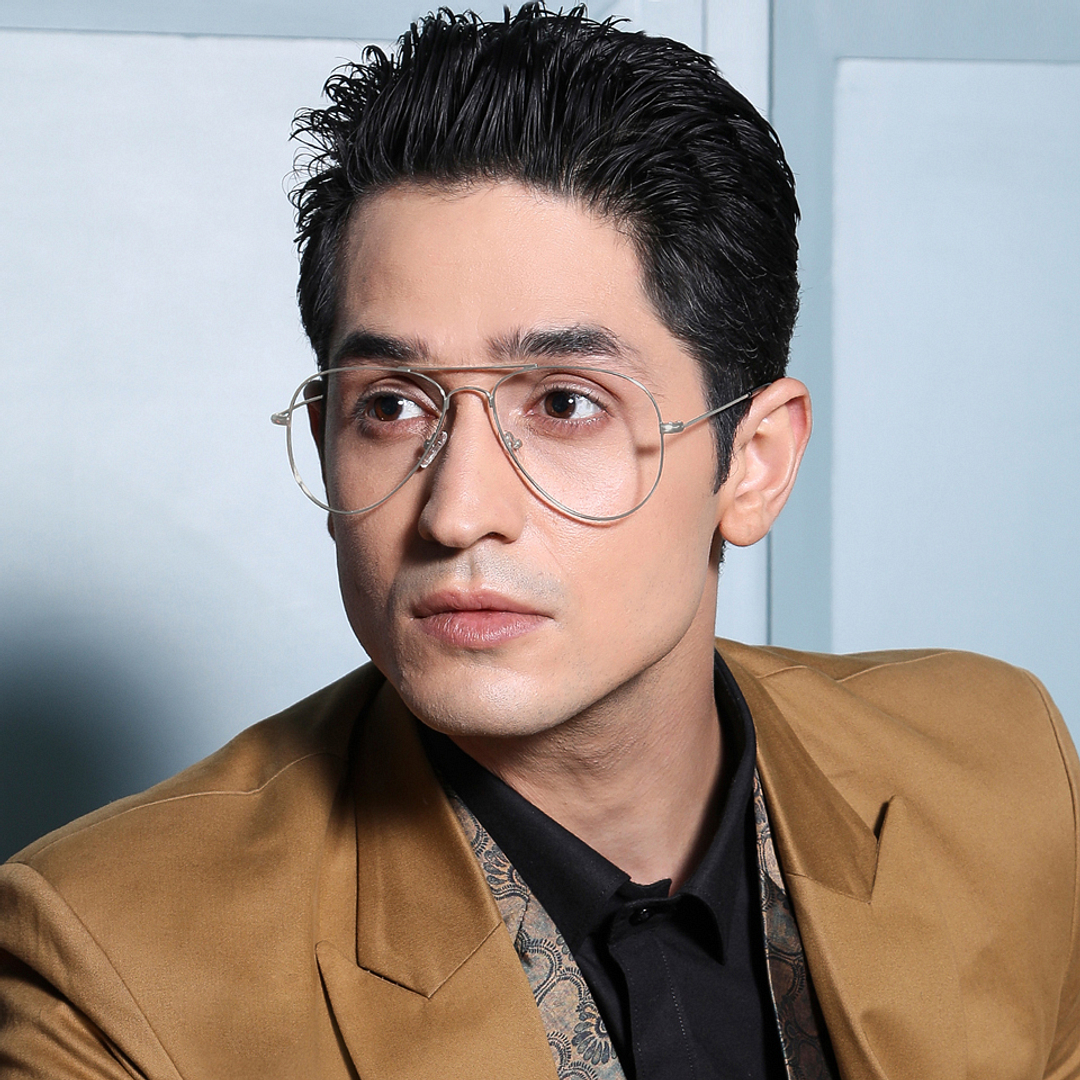 Vincent Chase Online Silver Full Rim Aviator right side