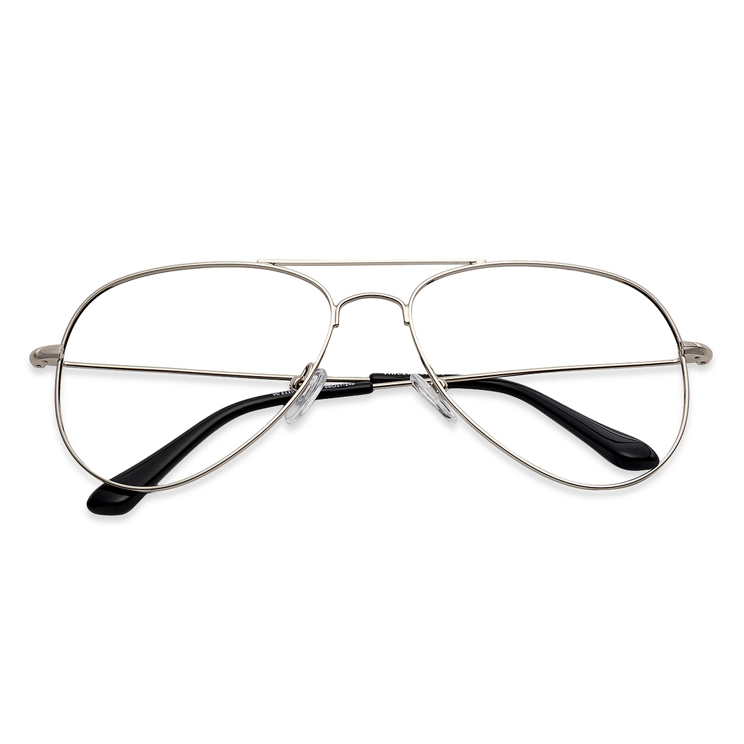 Vincent Chase Online Silver Full Rim Aviator right side