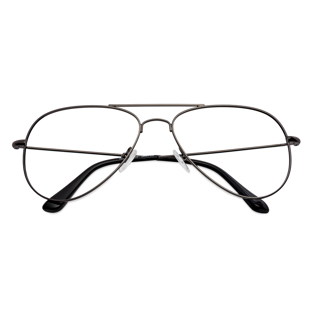 Vincent Chase Online Mid Gunmetal Full Rim Aviator right side